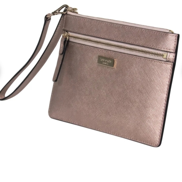 Kate Spade Newbury Rose Gold Sparkle Wrislet - Pink Glitter - Picture 1 of 7